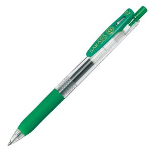 （まとめ） ゼブラ ゲルインクボールペン サラサクリップ 0.7mm 緑 JJB15-G 1本 【×60セット】 - 拡大画像