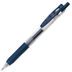 （まとめ） ゼブラ ゲルインクボールペン サラサクリップ 1.0mm ブルーブラック JJE15-FB 1本 【×60セット】 - 拡大画像