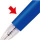 （まとめ） ゼブラ 油性ボールペン スラリ 0.5mm 青 BNS11-BL 1本 【×60セット】 - 縮小画像2