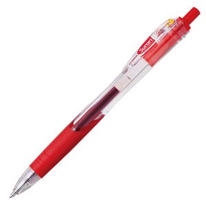 （まとめ） ゼブラ 油性ボールペン スラリ 1.0mm 赤 BNB11-R 1本 【×60セット】 - 拡大画像