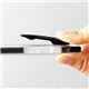 （まとめ） TANOSEE ノック式ゲルインクボールペン（バインダークリップ） 0.5mm 黒 1本 【×80セット】 - 縮小画像2