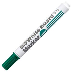 (まとめ) TANOSEE ホワイトボードマーカー 中字丸芯 緑 1本 【×100セット】 商品画像