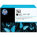 （まとめ） HP761 インクカートリッジ マットブラック 400ml 顔料系 CM991A 1個 【×3セット】