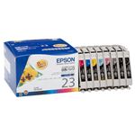 （まとめ） エプソン EPSON インクカートリッジ 8色パック IC8CL23 1箱（8個：各色1個） 【×3セット】