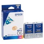 （まとめ） エプソン EPSON インクカートリッジ カラー（5色一体型） IC5CL06W 1箱（2個） 【×3セット】