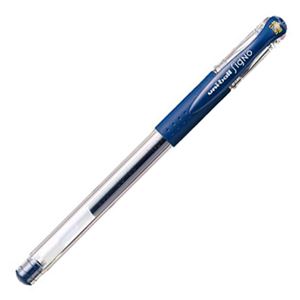 （まとめ） 三菱鉛筆 ゲルインクボールペン ユニボール シグノ 極細 0.38mm ブルーブラック UM151.64 1本 【×40セット】 - 拡大画像