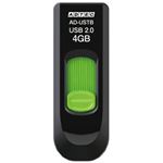 （まとめ） アドテック USB2.0 スライド式フラッシュメモリ 4GB AD-USTB4G-U2T 1個 【×5セット】