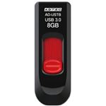 （まとめ） アドテック USB3.0 スライド式フラッシュメモリ 8GB AD-USTB8G-U3T 1個 【×3セット】