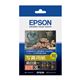 (まとめ) エプソン EPSON 写真用紙<絹目調> ハガキ 郵便番号枠付 KH20MSHR 1冊(20枚) 【×10セット】