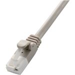 （まとめ） エレコム Cat5e対応ツメ折れ防止LANケーブル ライトグレー 10m LD-CTT／LG10／RS 1本 【×5セット】