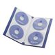 （まとめ） エレコム DVD／CD用ディスクファイル 24枚収納 ブルー CCD-FS24BU 1個 【×10セット】 - 縮小画像2