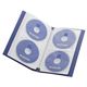 （まとめ） エレコム DVD／CD用ディスクファイル 48枚収納 ブルー CCD-FS48BU 1個 【×5セット】 - 縮小画像2