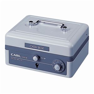 (まとめ) カール事務器 キャッシュボックス 小 W152×D129×H83mm ホワイト CB-8100-W 1台 【×3セット】 商品画像