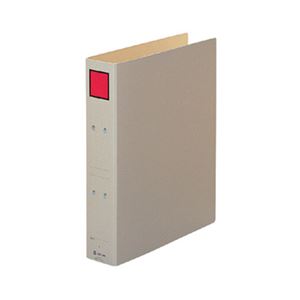 （まとめ） キングジム 保存ファイル A4タテ 500枚収容 背幅65mm ピクト赤 4375 1冊 【×15セット】 - 拡大画像