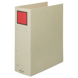 （まとめ） キングジム 保存ファイル A4タテ 800枚収容 背幅94mm ピクト赤 4378 1冊 【×10セット】 - 拡大画像