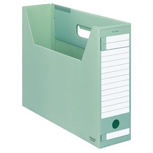 （まとめ） コクヨ ファイルボックス-FS（Dタイプ） B4ヨコ 背幅102mm 緑 B4-LFD-G 1セット（5冊） 【×3セット】 - 拡大画像