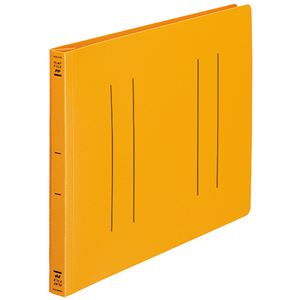 （まとめ） コクヨ フラットファイル（PP） A4ヨコ 150枚収容 背幅20mm オレンジ フ-H15YR 1セット（10冊） 【×3セット】 - 拡大画像