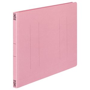 （まとめ） コクヨ フラットファイルV（樹脂製とじ具） B4ヨコ 150枚収容 背幅18mm ピンク フ-V19P 1パック（10冊） 【×5セット】 - 拡大画像