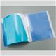 （まとめ） コクヨ ポケットブック（ノビータ） チャックポケット付き A4タテ 約90枚収容 背幅10～25mm 青 ラ-N205B 1冊 【×15セット】 - 縮小画像2