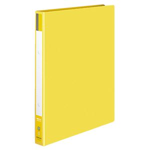 (まとめ) コクヨ リングファイル 色厚板紙表紙 A4タテ 2穴 170枚収容 背幅30mm 黄 フ-420NY 1冊 (×10セット) b04