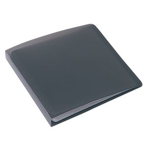 （まとめ） サンワサプライ ファイル型CDケース 12枚収納 ブラック FCD-1211BK 1個 【×20セット】 - 拡大画像