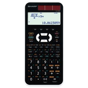 （まとめ） シャープ SHARP スタンダード関数電卓 10桁 ハードケース付 EL-520M-X 1台 【×2セット】 - 拡大画像