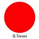 （まとめ） セーラー万年筆 油性ボールペン替芯 0.7mm 赤 オリジナル多機能ボールペン用 18-8555-230 1パック（5本） 【×20セット】 - 縮小画像2