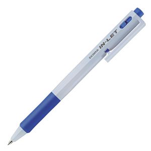 （まとめ） ゼブラ 油性ボールペン インレット・ホワイト 0.7mm 青 BN15-BL 1本 【×80セット】 - 拡大画像