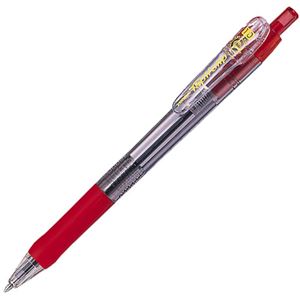 （まとめ） ゼブラ 油性ボールペン タプリクリップ 1.0mm 赤 BNB5-R 1本 【×60セット】 - 拡大画像