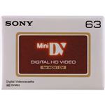 （まとめ） ソニー HDV用ミニDVカセット 標準63分 DVM63HD 1巻 【×4セット】