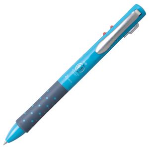 （まとめ） トンボ鉛筆 2色油性ボールペン リポータースマート2 0.5mm （軸色 ライトブルー） BC-WRLE42 1本 【×20セット】 - 拡大画像