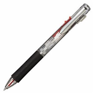 （まとめ） トンボ鉛筆 2色油性ボールペン リポータースマート2 0.7mm （軸色 透明） BC-WRL20 1本 【×20セット】 - 拡大画像