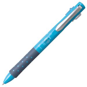 （まとめ） トンボ鉛筆 3色油性ボールペン リポータースマート3 0.5mm （軸色 ライトブルー） BC-TRLE42 1本 【×20セット】 - 拡大画像