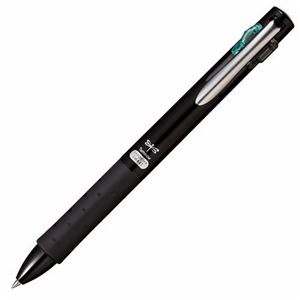 （まとめ） トンボ鉛筆 4色油性ボールペン リポータースマート4 0.7mm （軸色 ブラック） BC-FRL11 1本 【×15セット】 - 拡大画像