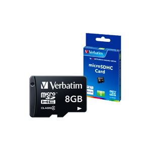（まとめ） バーベイタム microSDHCカード 8GB Class4 MHCN8GYVZ1 1枚 【×3セット】 - 拡大画像