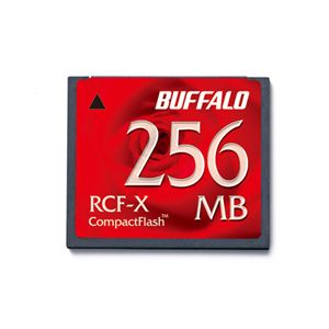 （まとめ） バッファロー コンパクトフラッシュ 256MB RCF-X256MY 1枚 【×2セット】