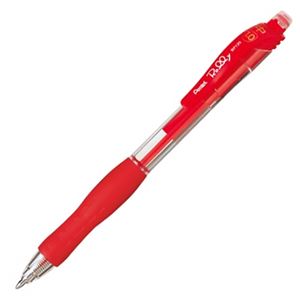 （まとめ） ぺんてる ローリー 油性顔料ボールペン 1.0mm 赤 BP130-B 1本 【×60セット】 - 拡大画像