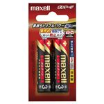 （まとめ） マクセル アルカリ乾電池 ボルテージ 単3形 LR6（T） 2B 1パック（2本） 【×10セット】