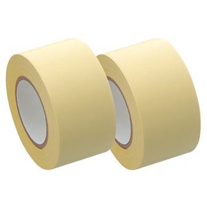 （まとめ） ヤマト メモック ロールテープ 再生紙タイプ つめかえ用 25mm幅 黄 R-25H-1 1パック（2巻） 【×15セット】 - 拡大画像