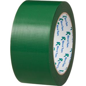 （まとめ） リンレイ PEワリフカラーテープ 50mm×25m 緑 674ミドリ 1巻 【×15セット】 - 拡大画像