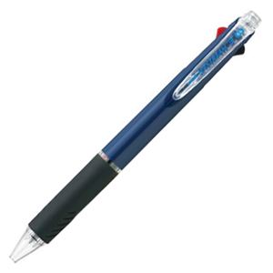 （まとめ） 三菱鉛筆 3色ボールペン ジェットストリーム 0.5mm （軸色 ネイビー） SXE340005.9 1本 【×15セット】 - 拡大画像