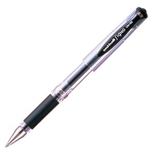 （まとめ） 三菱鉛筆 ゲルインクボールペン ユニボール シグノ 太字 1.0mm 黒 UM153.24 1本 【×40セット】 - 拡大画像