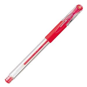 （まとめ） 三菱鉛筆 ゲルインクボールペン ユニボール シグノ 超極細 0.28mm 赤 UM15128.15 1本 【×40セット】 - 拡大画像