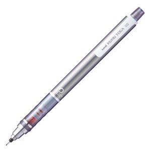 （まとめ） 三菱鉛筆 シャープ SHARPペンシル クルトガ スタンダードモデル 0.5mm （軸色 シルバー） M54501P.26 1本 【×20セット】 - 拡大画像