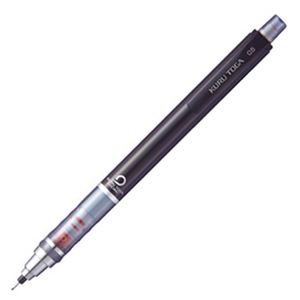 （まとめ） 三菱鉛筆 シャープ SHARPペンシル クルトガ スタンダードモデル 0.5mm （軸色 ブラック） M54501P.24 1本 【×20セット】 - 拡大画像