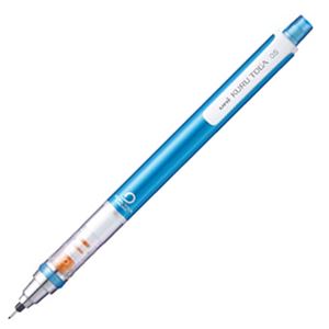 （まとめ） 三菱鉛筆 シャープ SHARPペンシル クルトガ スタンダードモデル 0.5mm （軸色 ブルー） M54501P.33 1本 【×20セット】 - 拡大画像