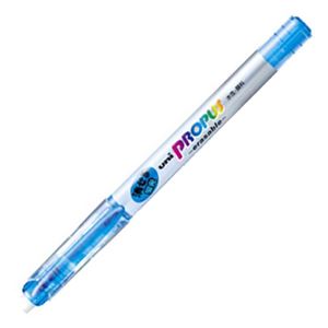 （まとめ） 三菱鉛筆 蛍光ペン プロパス・イレイサブル 空色 PUS151ER.48 1本 【×40セット】 - 拡大画像