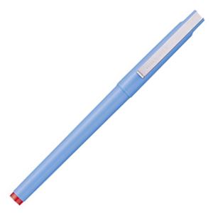 （まとめ） 三菱鉛筆 水性ボールペン ユニボール 0.5mm 赤 UB105.15 1本 【×50セット】 - 拡大画像