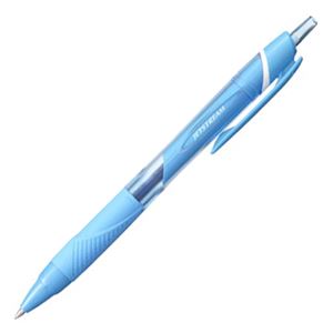 （まとめ） 三菱鉛筆 油性ボールペン ジェットストリーム カラーインク 0.7mm ライトブルー SXN150C07.8 1本 【×40セット】 - 拡大画像
