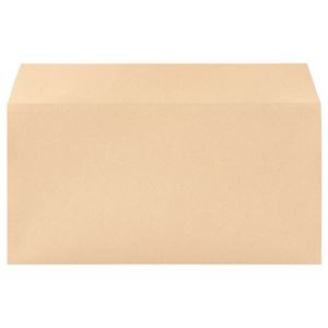 （まとめ） 寿堂 プリンター専用封筒 横型長3 85g／m2 クラフト 31902 1パック（50枚） 【×10セット】 - 拡大画像